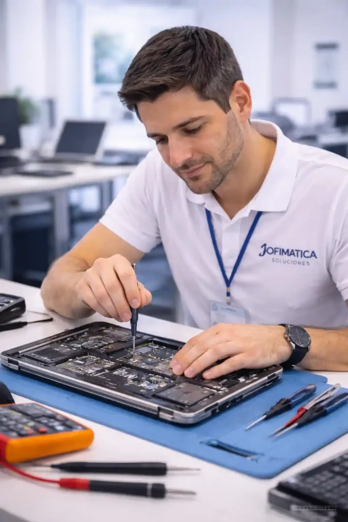 Reparación de ordenadores en Vallecas – Servicio técnico Jofimática