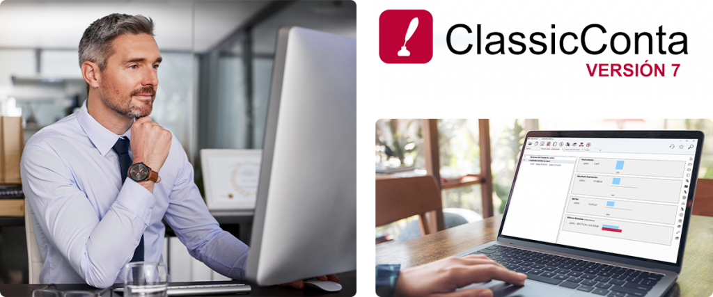 Software de contabilidad profesional ClassicConta 7 para pymes en Madrid
