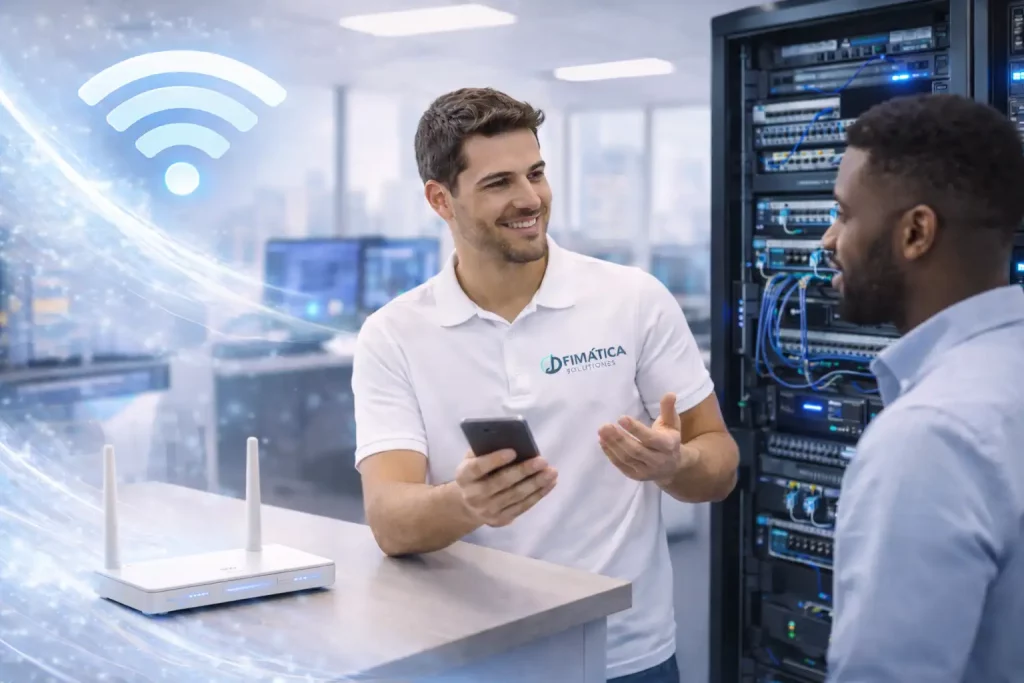 Redes WiFi profesionales para empresas en Madrid