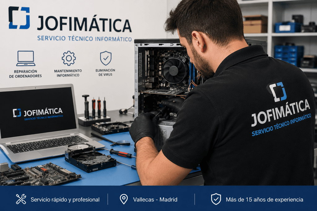 reparación de ordenadores Vallecas